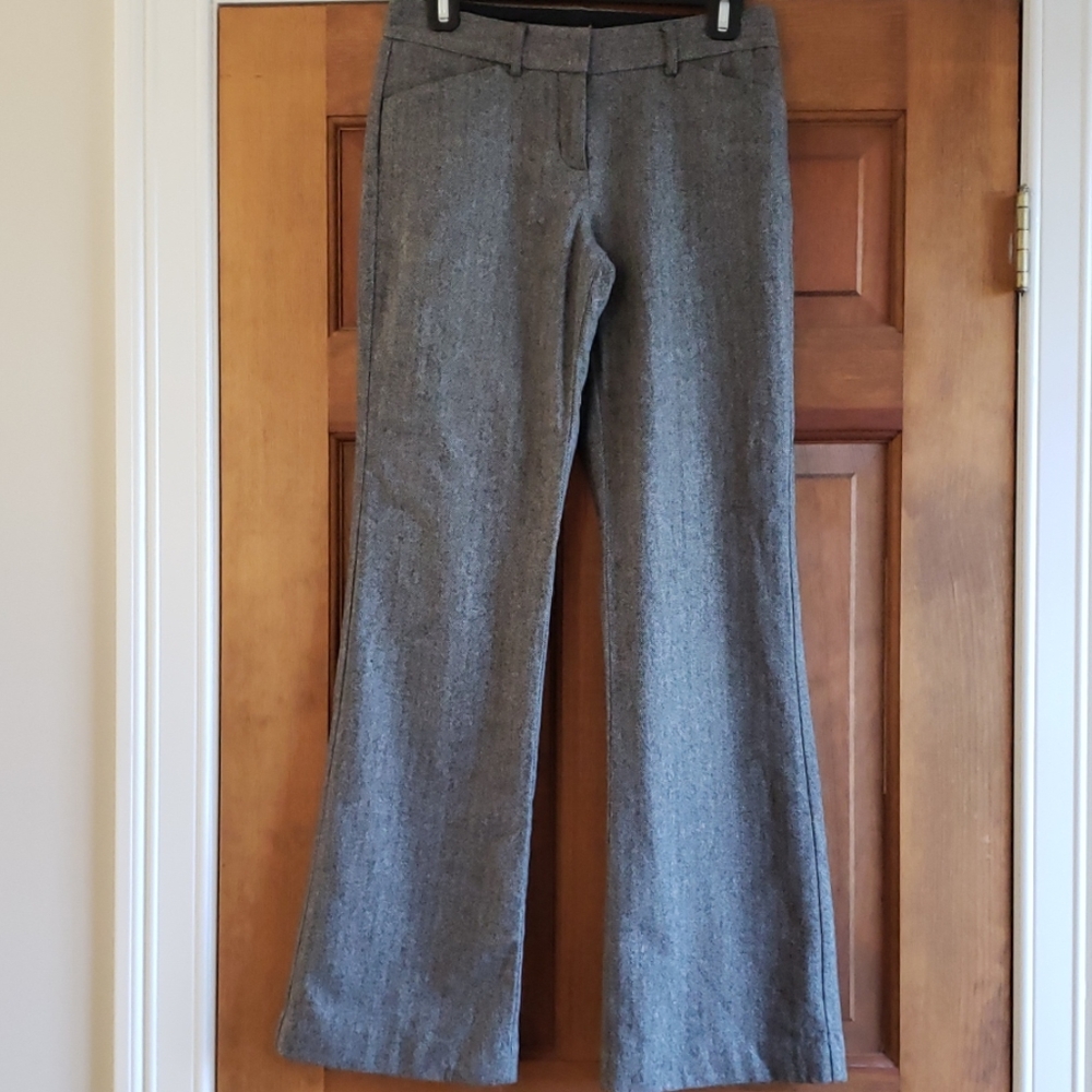 Express editor fit herringbone slacks